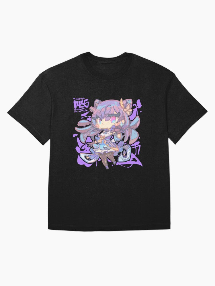 1435 - Keqing Oversized T-Shirt