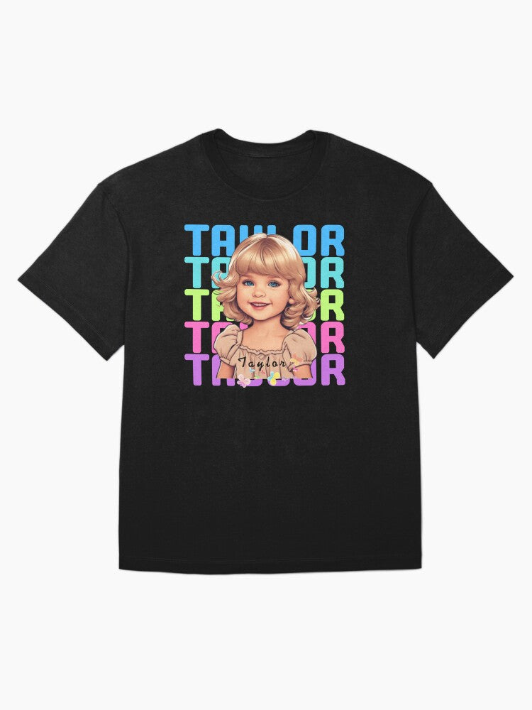 A Little Girl, Her name is Taylor Oversized T-Shirt