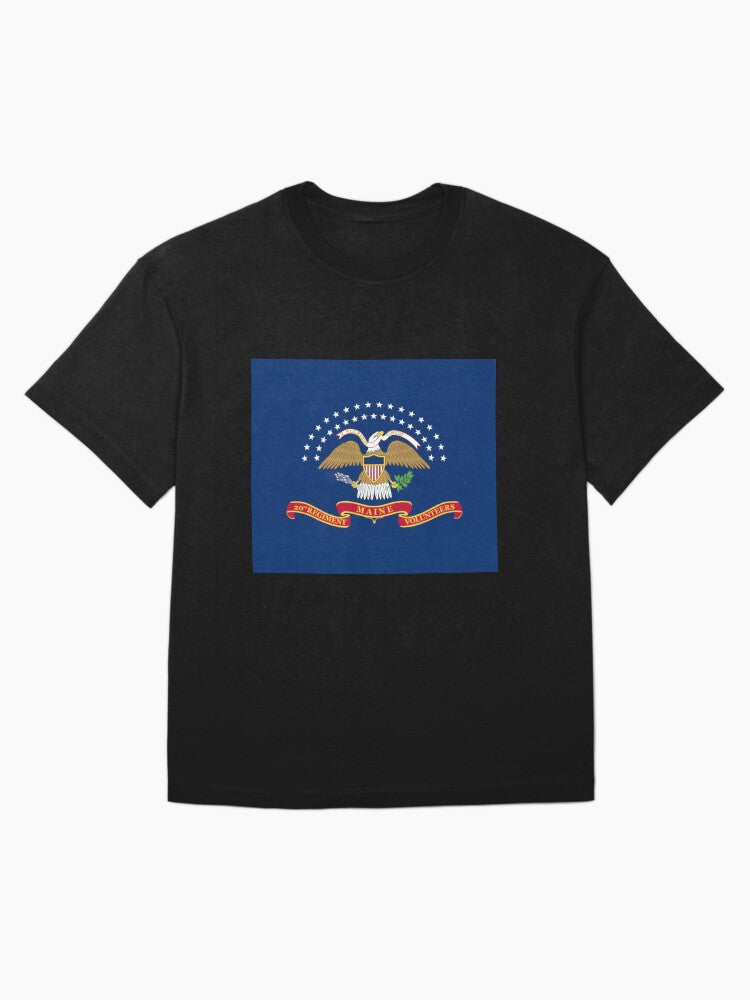 20th Maine Infantry Regimental Flag - Civil War Oversized T-Shirt