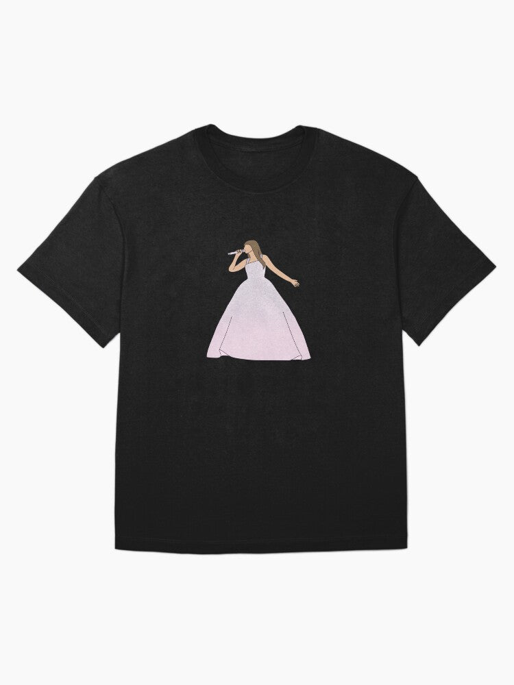 *:･ﾟsilver speak now ballgown - taylor swift - the eras tour ✧*:･ﾟ Oversized T-Shirt