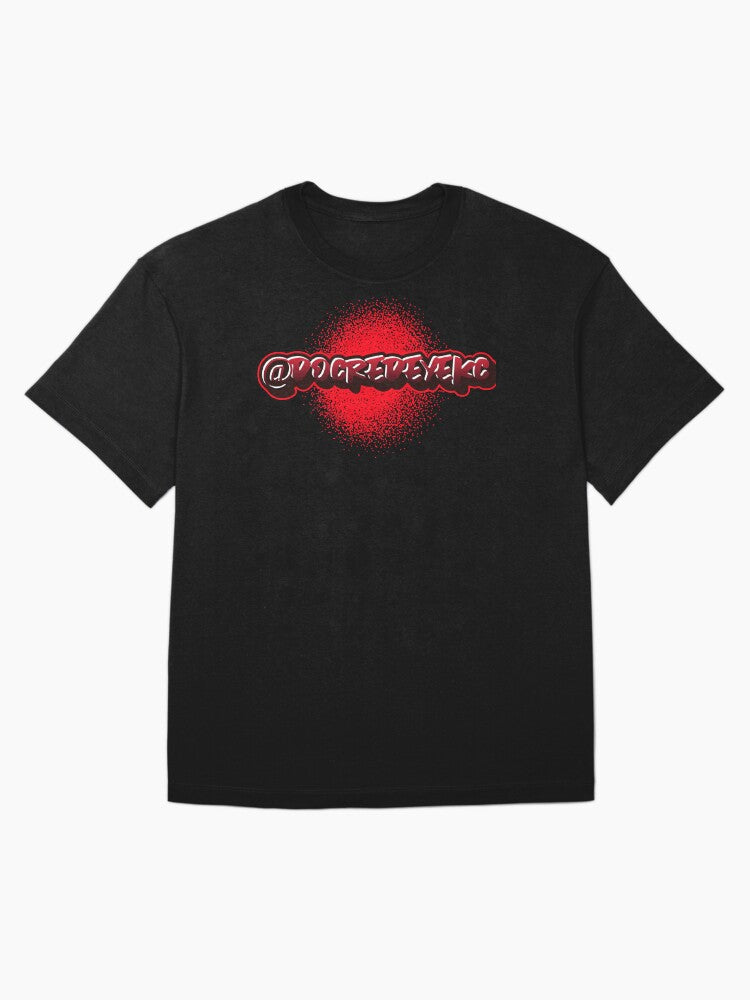 @DocRedEyeKC Spray Paint Oversized T-Shirt