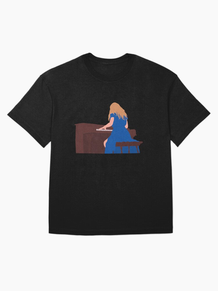 1989 taylor's version announcement at piano Oversized T-Shirt
