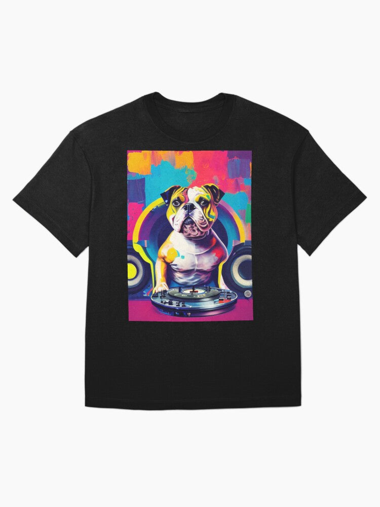 A Dog's Hip Hop Journey - The Doggy Rapper - The Hip Hop Doggy Oversized T-Shirt