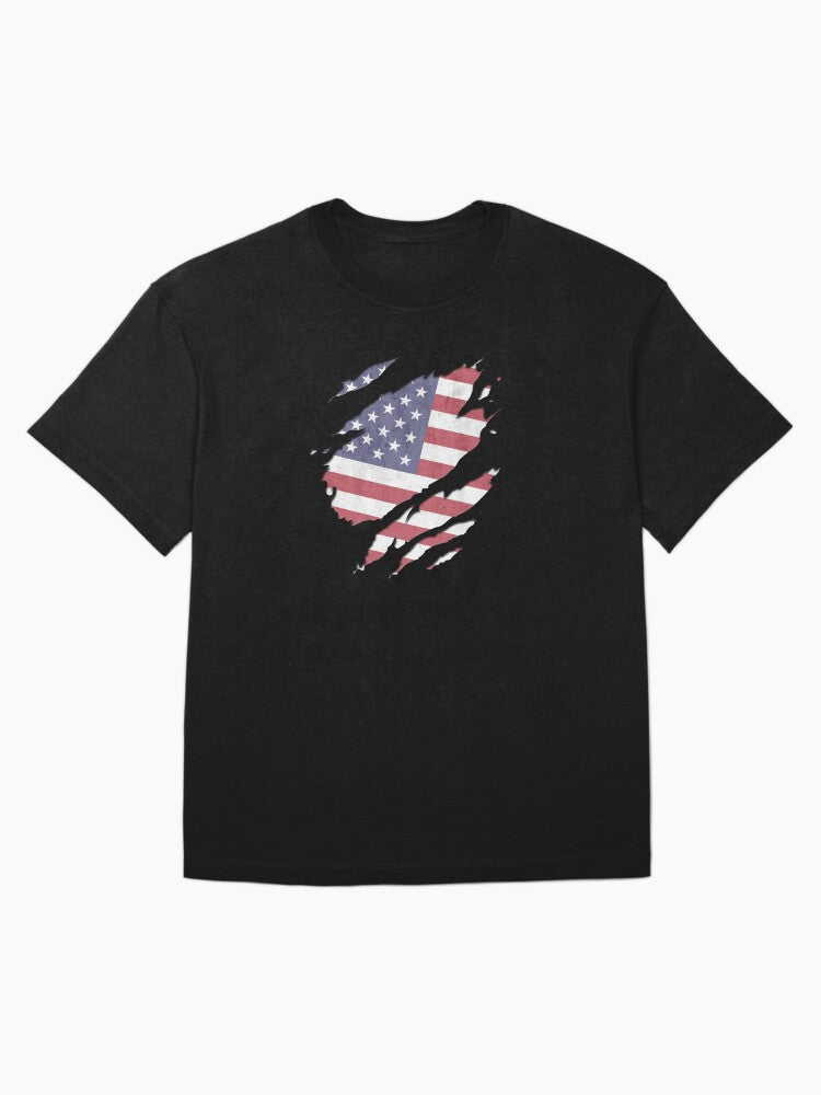 4th of july - united states flag Oversized T-Shirt