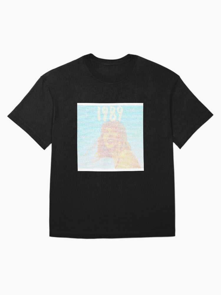 1989 (Taylor's Version) All Lyrics Print Oversized T-Shirt