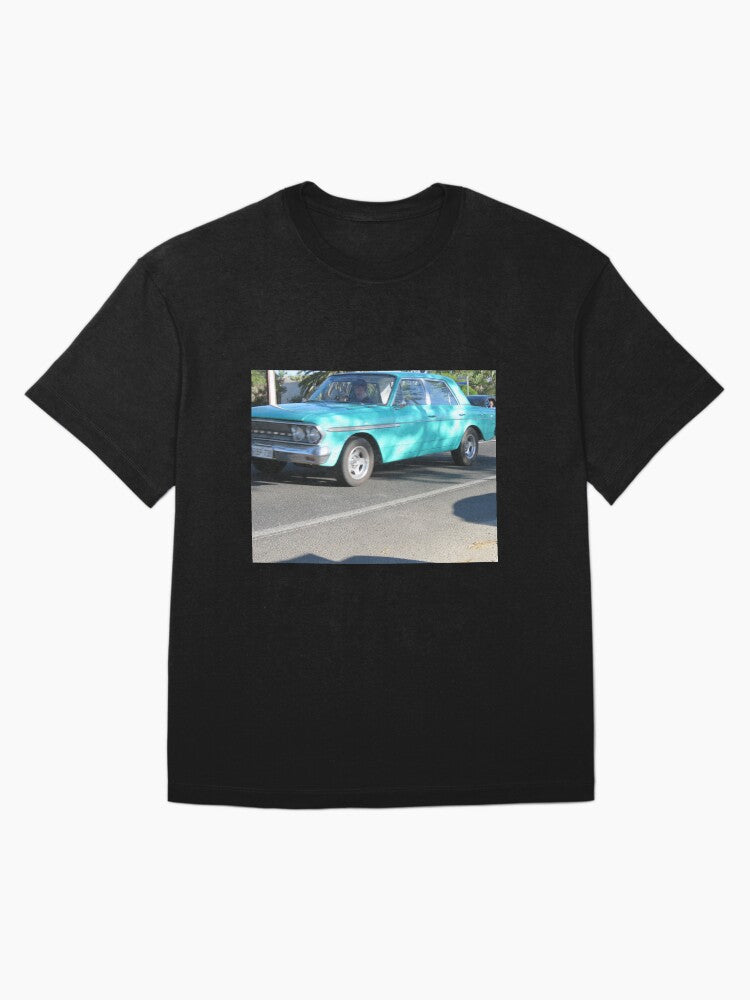a blue clasic Oversized T-Shirt