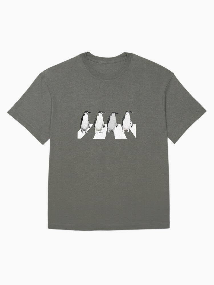 Abbey Road Penguins Oversized T-Shirt