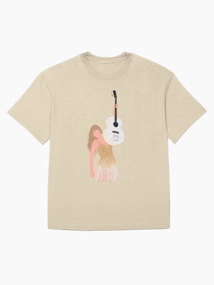 13 guitar fearless taylors version Oversized T-Shirt