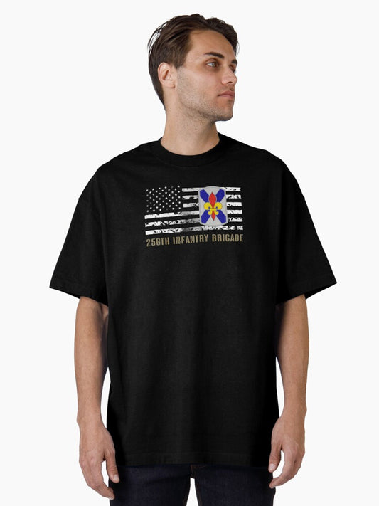 256th Infantry Brigade Combat Team Oversized T-Shirt