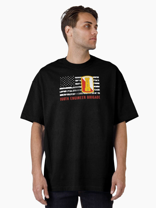 168th Engineer Brigade Oversized T-Shirt