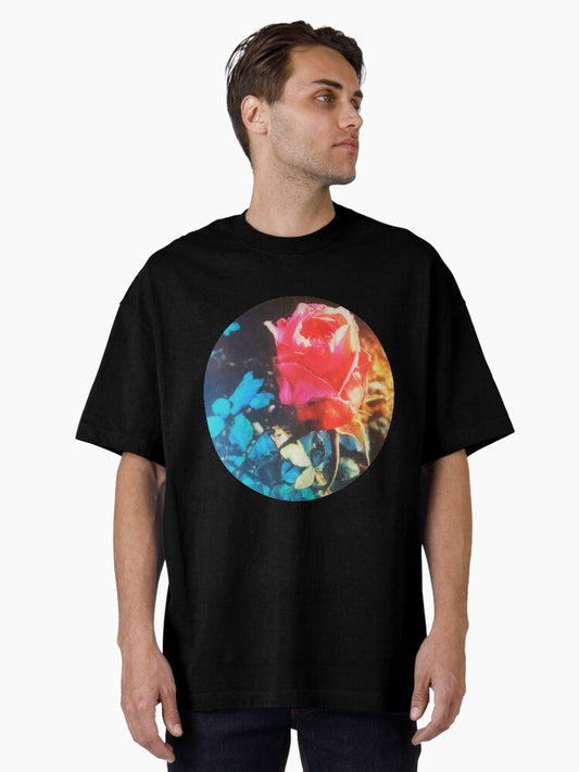PINK ROSE VINTAGE INDIA Oversized T-Shirt