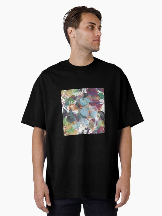 abstract balloons pattern Oversized T-Shirt