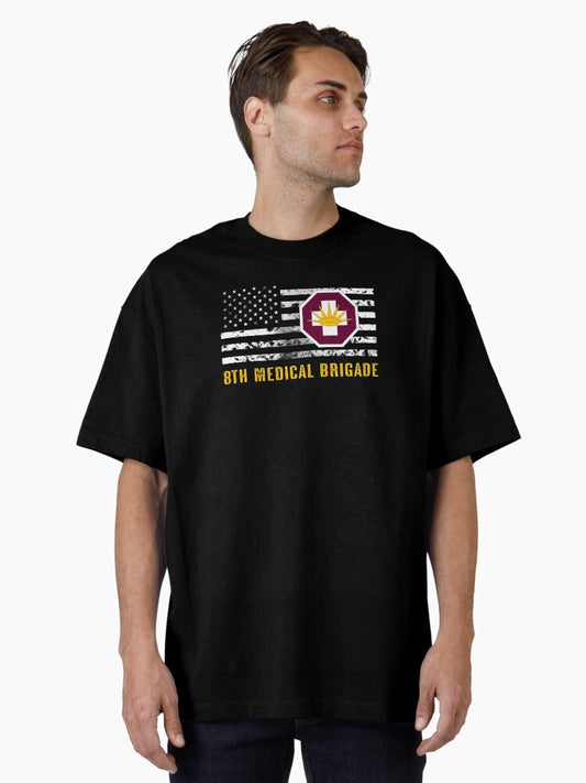 8th Medical Brigade Oversized T-Shirt