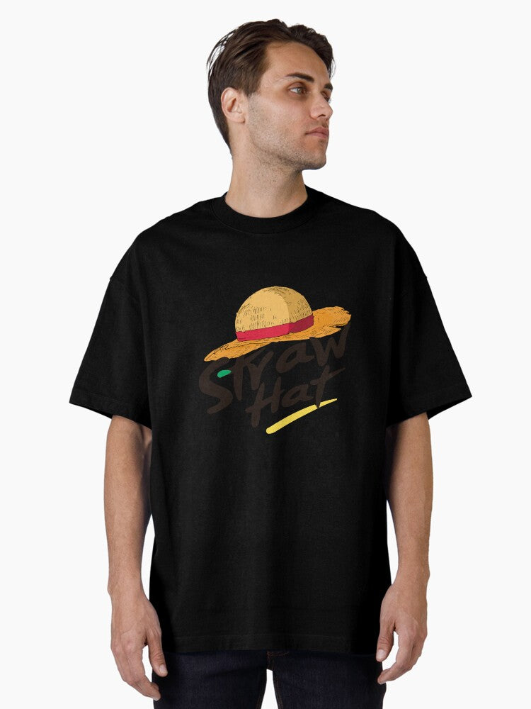 a - Strawhat Oversized T-Shirt