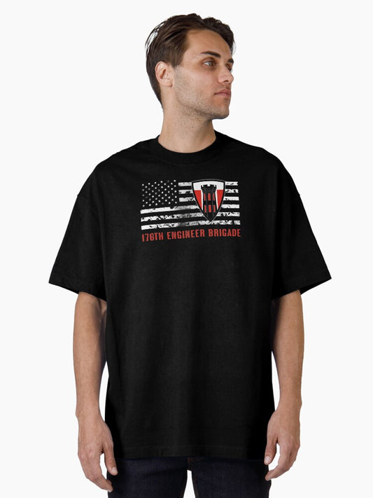 176th Engineer Brigade Oversized T-Shirt