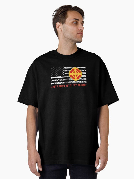 428th Field Artillery Brigade Oversized T-Shirt
