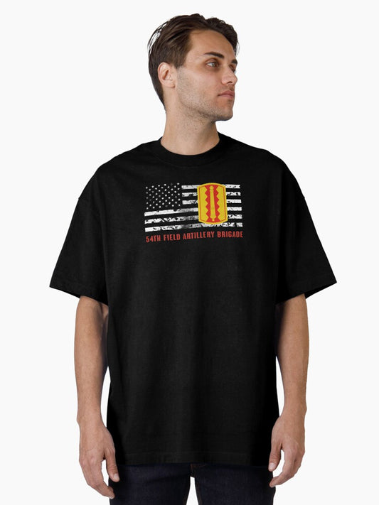 54th Field Artillery Brigade Oversized T-Shirt