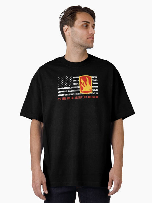 227th Field Artillery Brigade Oversized T-Shirt