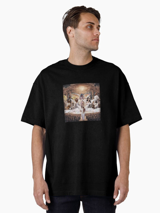 A concert in Heaven Oversized T-Shirt