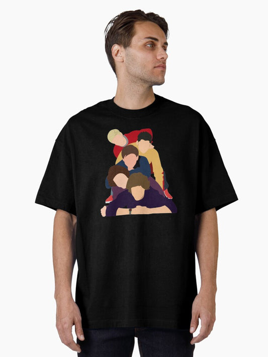 1D Drawing Oversized T-Shirt