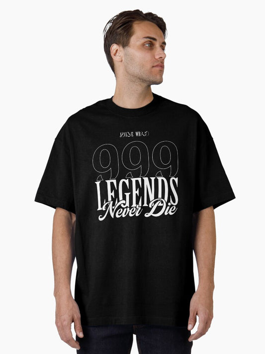 999 Legends Never Die - Juice WRLD Tribute Oversized T-Shirt