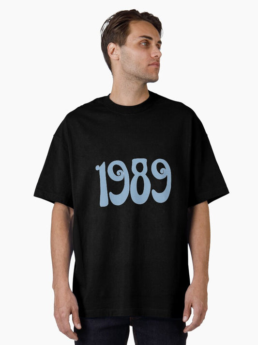 1989 blue taylor Oversized T-Shirt