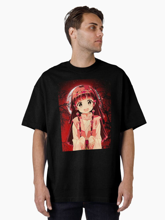 Anime Characters Oversized T-Shirt Style077