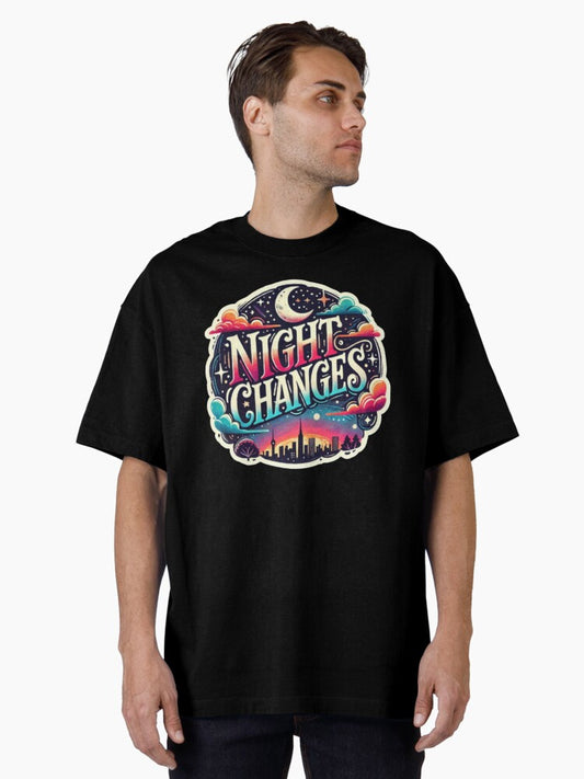 1D Night Changes Oversized T-Shirt