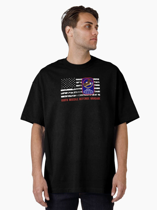 100th Missile Defense Brigade Oversized T-Shirt