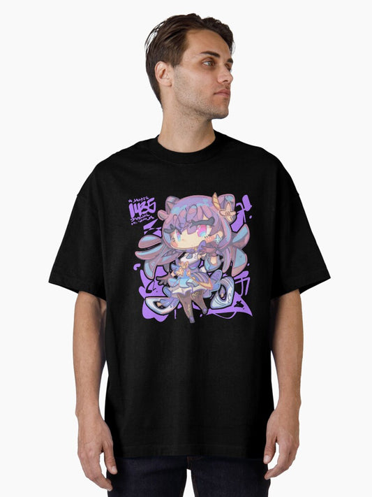 1435 - Keqing Oversized T-Shirt