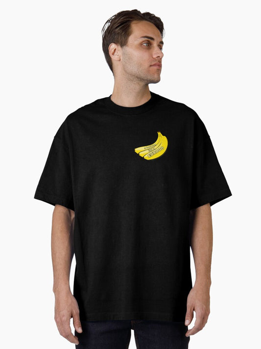 3 Bananas For A Euro Oversized T-Shirt