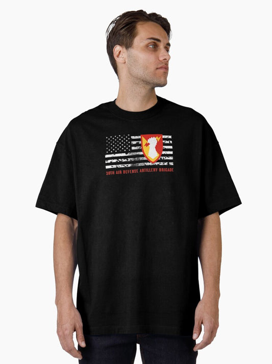 38th Air Defense Artillery Brigade Oversized T-Shirt