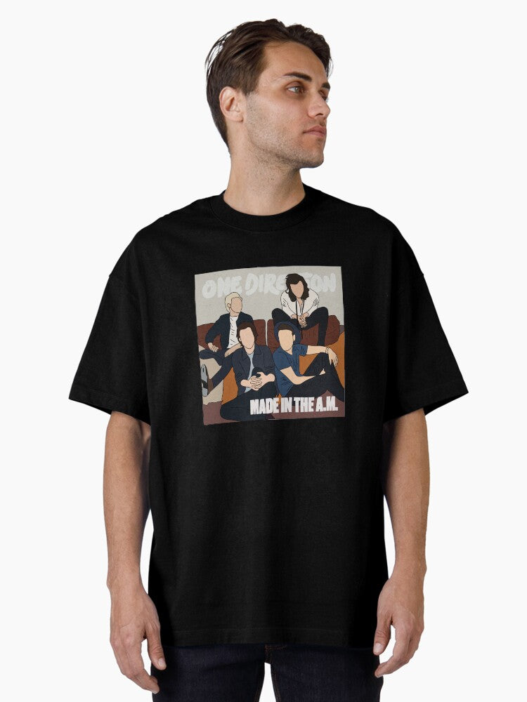 A very nice sticker- One Direction Oversized T-Shirt