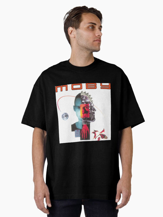 90's Raver Album Cover Oversized T-Shirt