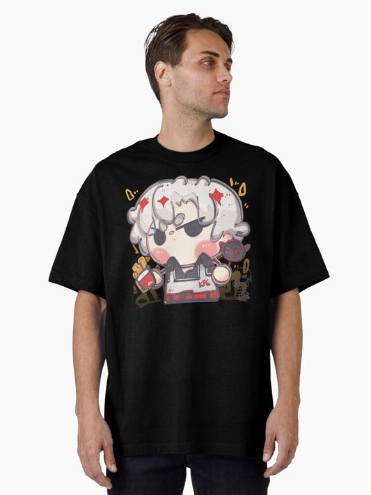 2248 - Sylus : Fanmade KFC Collab Outfit / 秦彻 ：二创KFC联动服装 Oversized T-Shirt