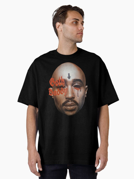 2PACC GOTH DADDY Oversized T-Shirt
