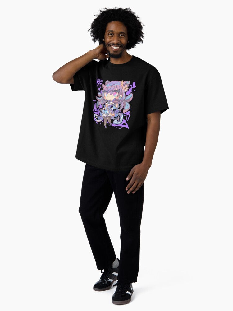 1435 - Keqing Oversized T-Shirt