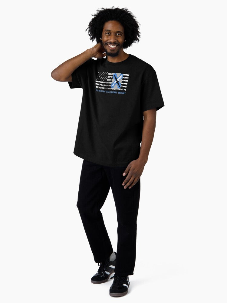 300th Military Intelligence Brigade Oversized T-Shirt