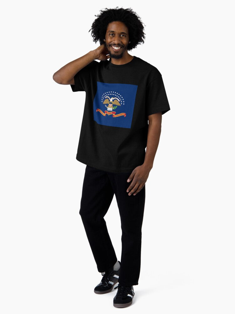 20th Maine Infantry Regimental Flag - Civil War Oversized T-Shirt