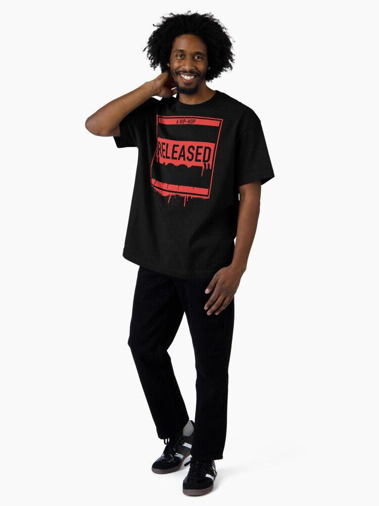 1987 Hip Hop born year artwork for all old school Hip Hop lovers. Oversized T-Shirt