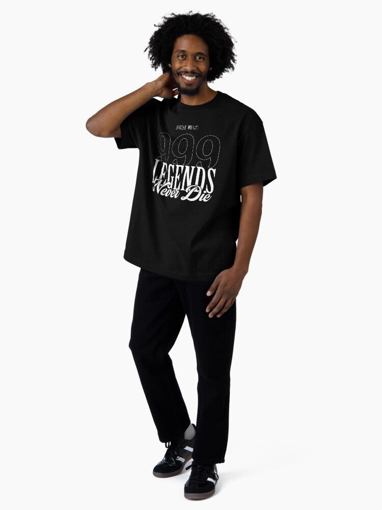 999 Legends Never Die - Juice WRLD Tribute Oversized T-Shirt