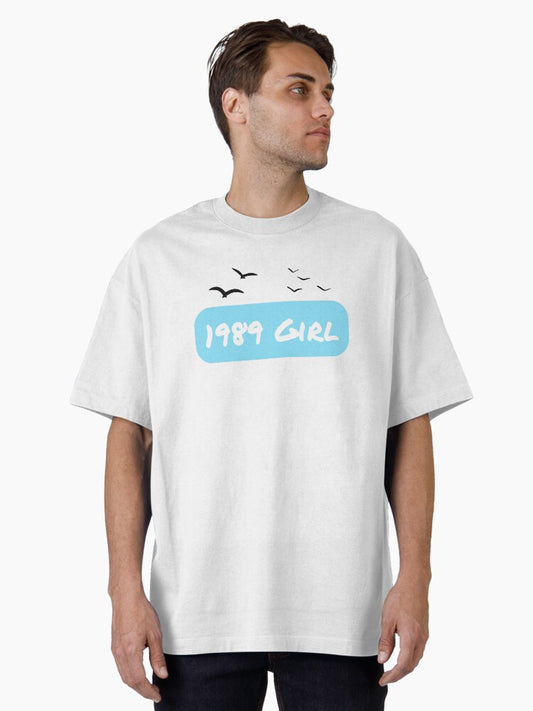 1989 Girl Swiftie Oversized T-Shirt
