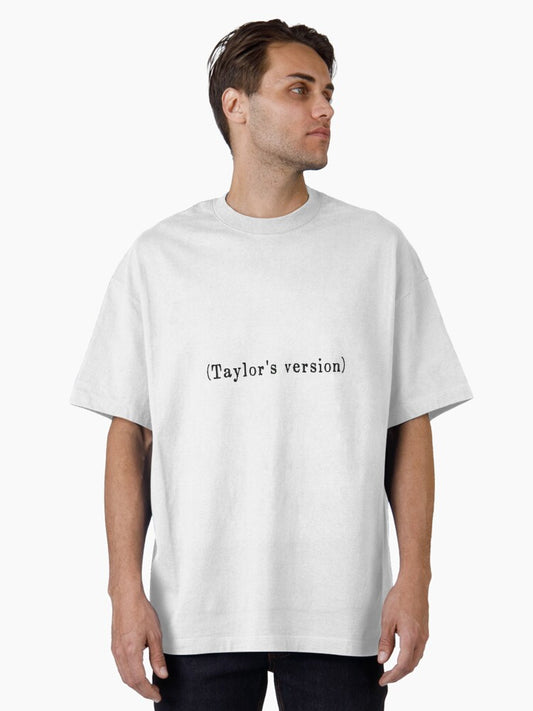 (Taylors Vesion) Oversized T-Shirt