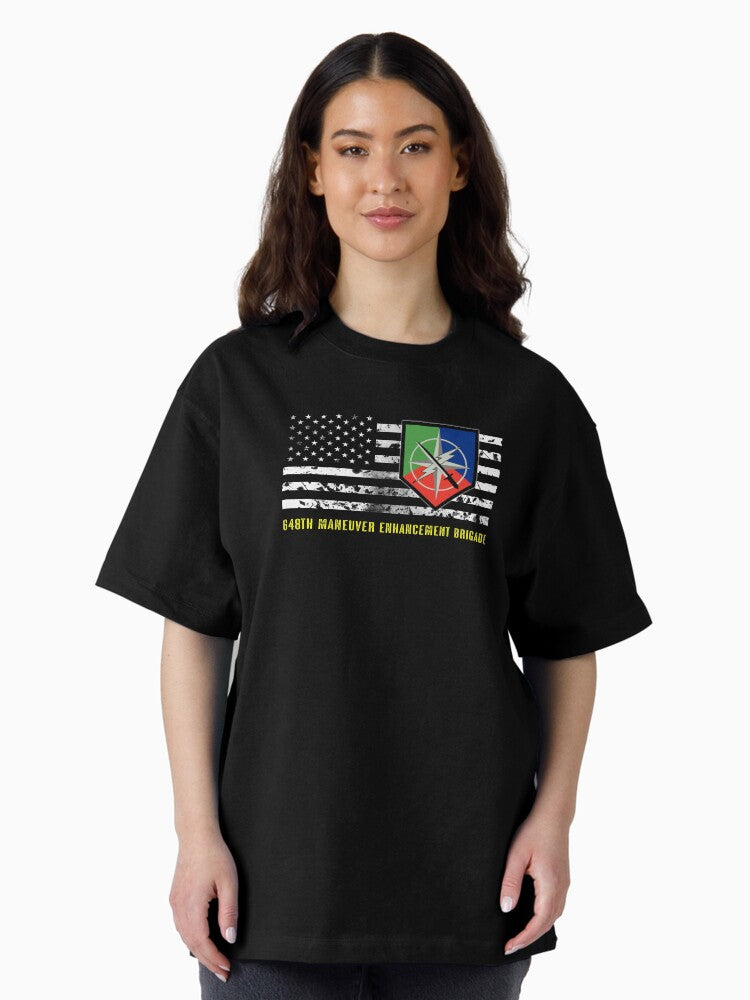 648th Maneuver Enhancement Brigade Oversized T-Shirt