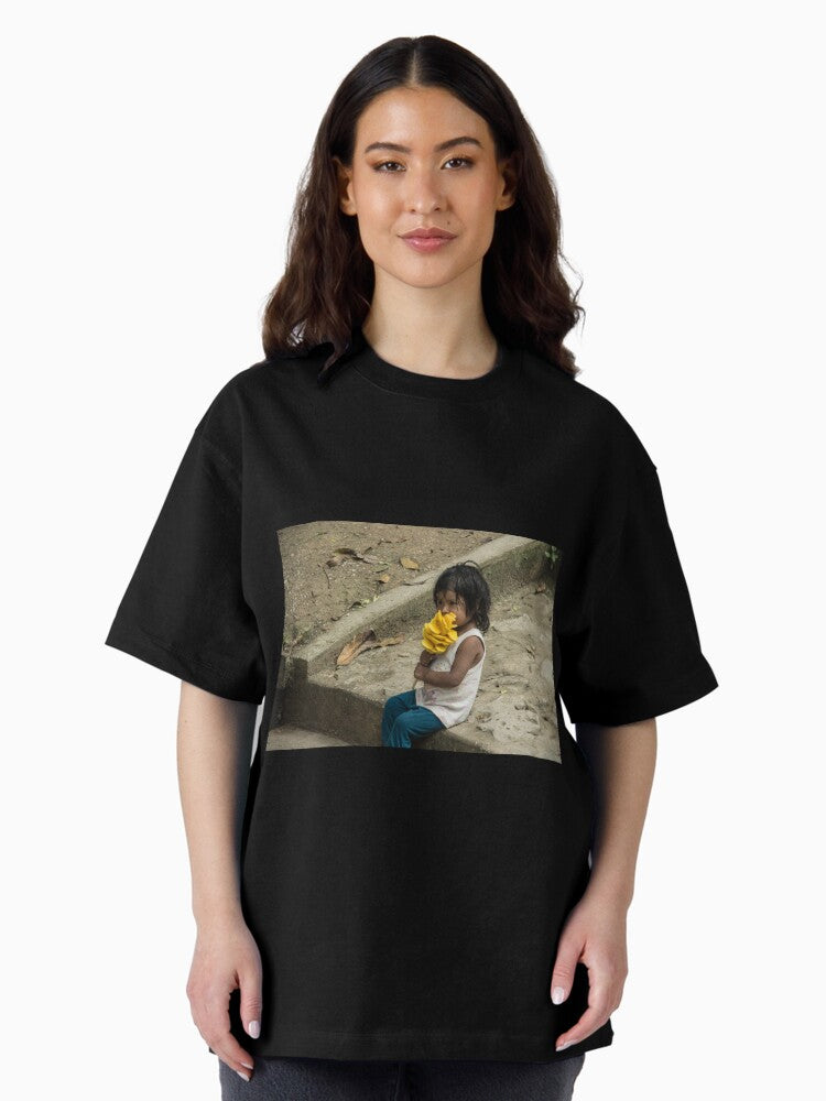 A Face Full of Mango Oversized T-Shirt