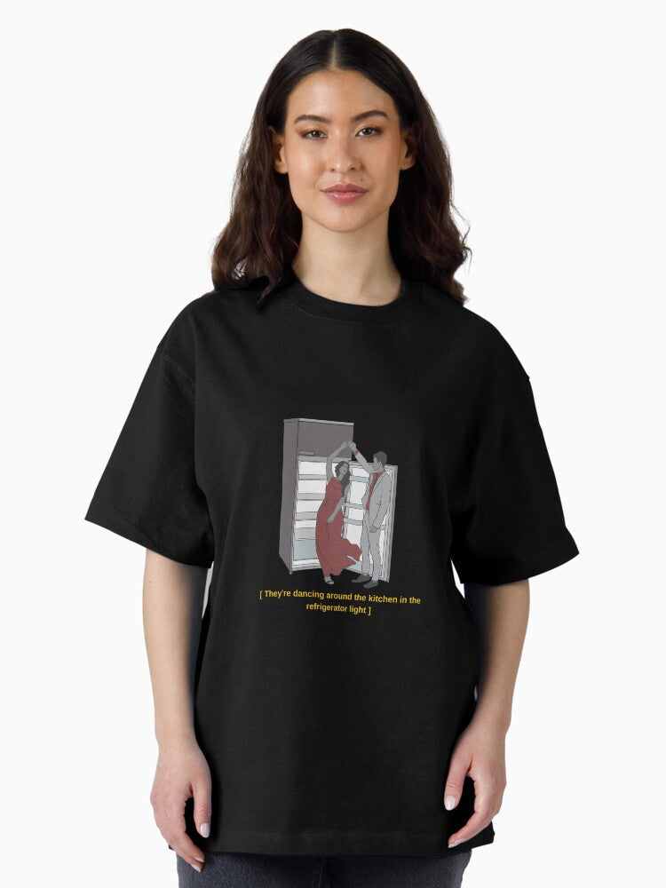 'dancing around the kitchen in the refrigerator light' all too well, red, taylor swift Oversized T-Shirt