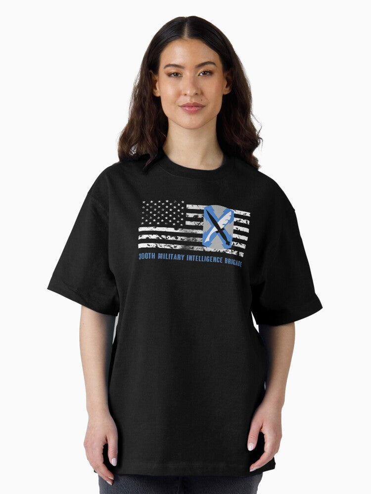 300th Military Intelligence Brigade Oversized T-Shirt