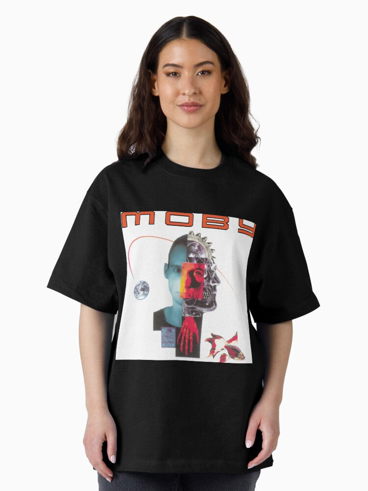 90's Raver Album Cover Oversized T-Shirt