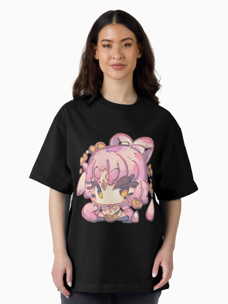 1618 - Fu Xuan / 符玄 Oversized T-Shirt Style001