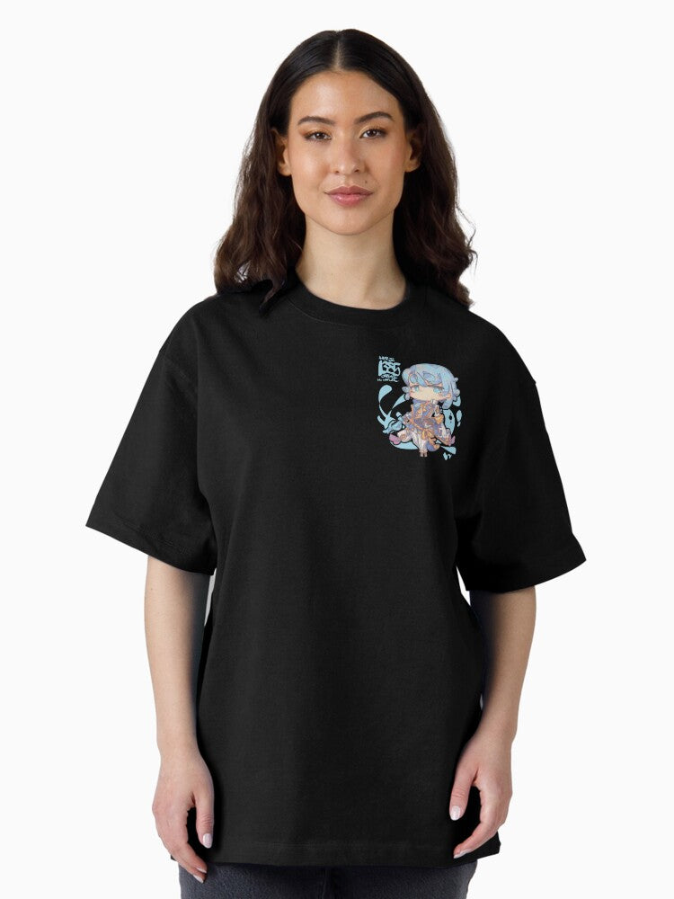 1385 - Kamisato Ayato Oversized T-Shirt